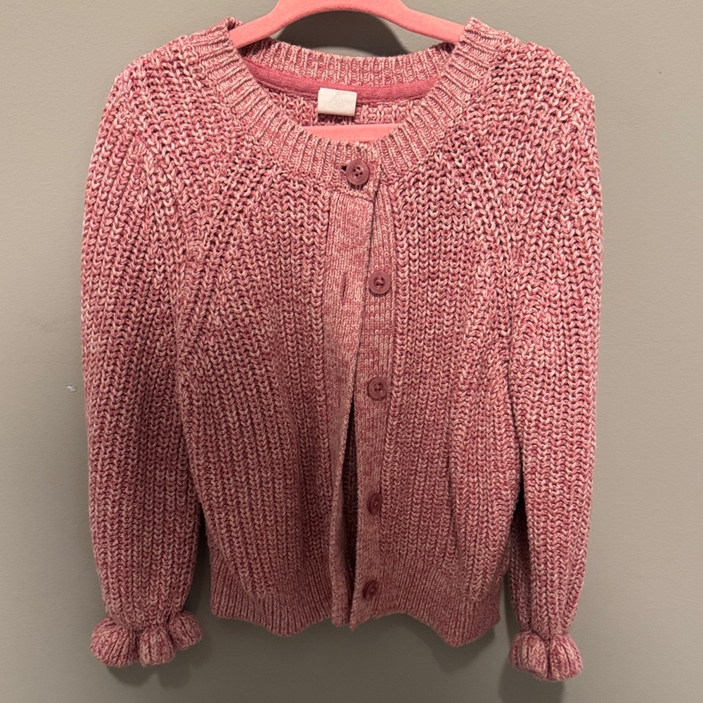 GAP Pink Knit Kids Sweater